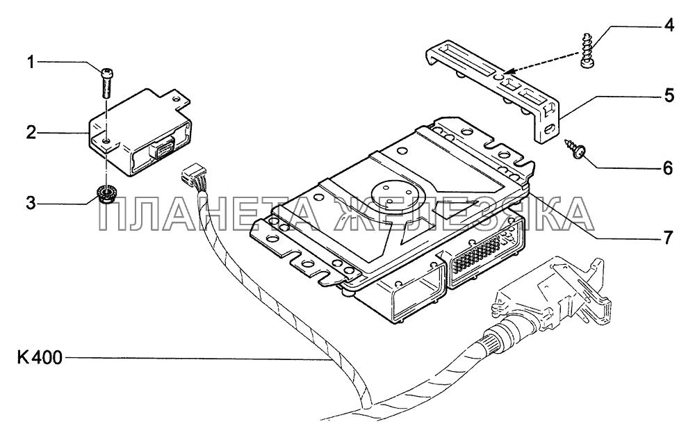 Блоки электронные ВАЗ-1118 