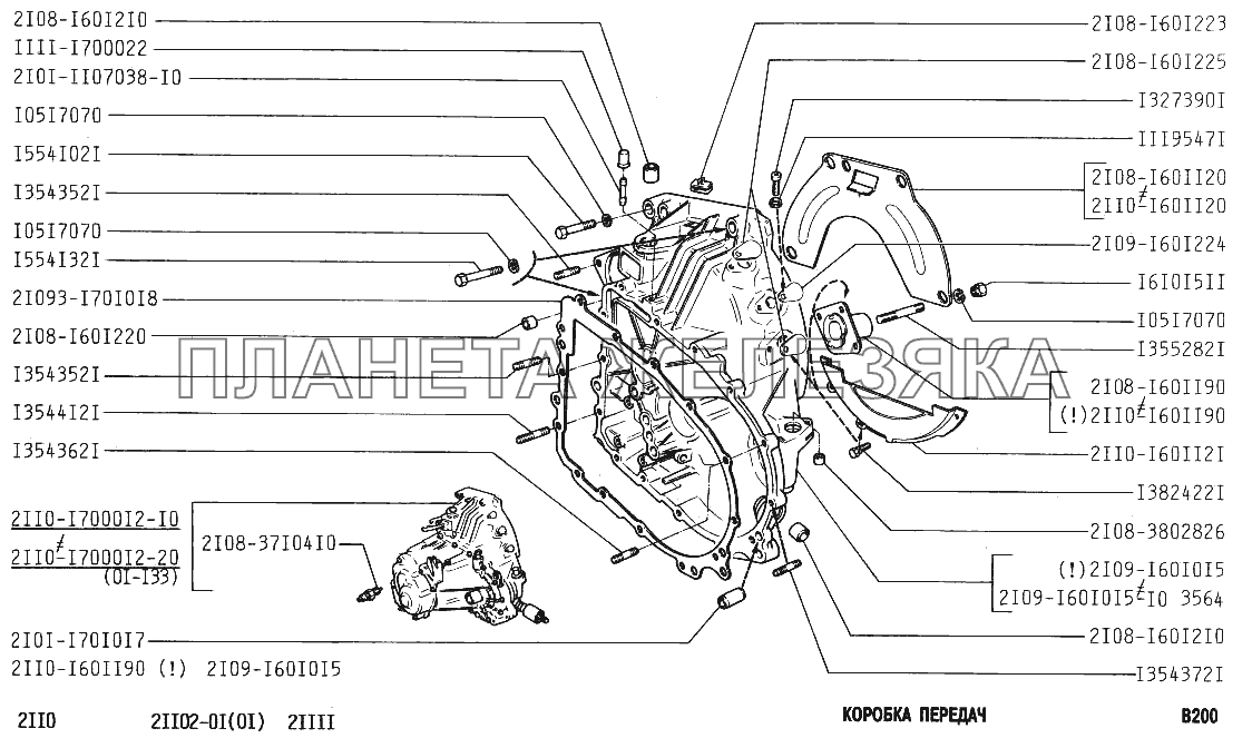 Коробка передач ВАЗ-2111