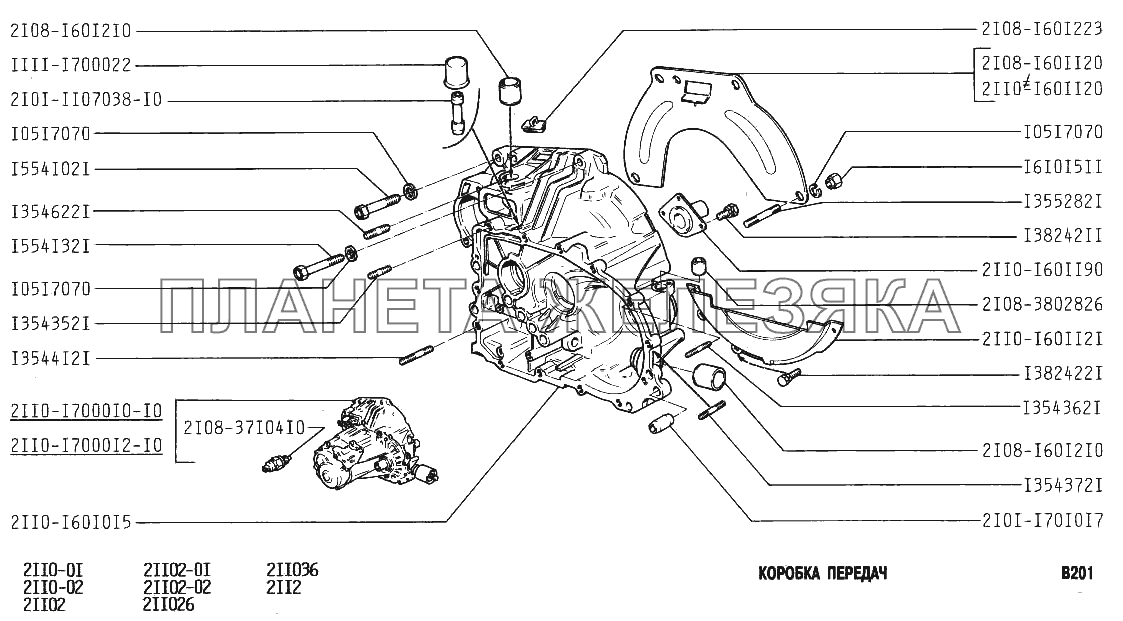 Коробка передач ВАЗ-2112