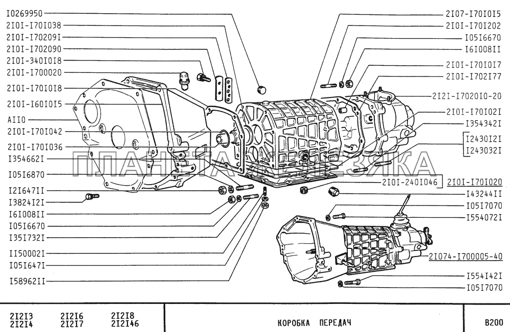 Коробка передач ВАЗ-21213