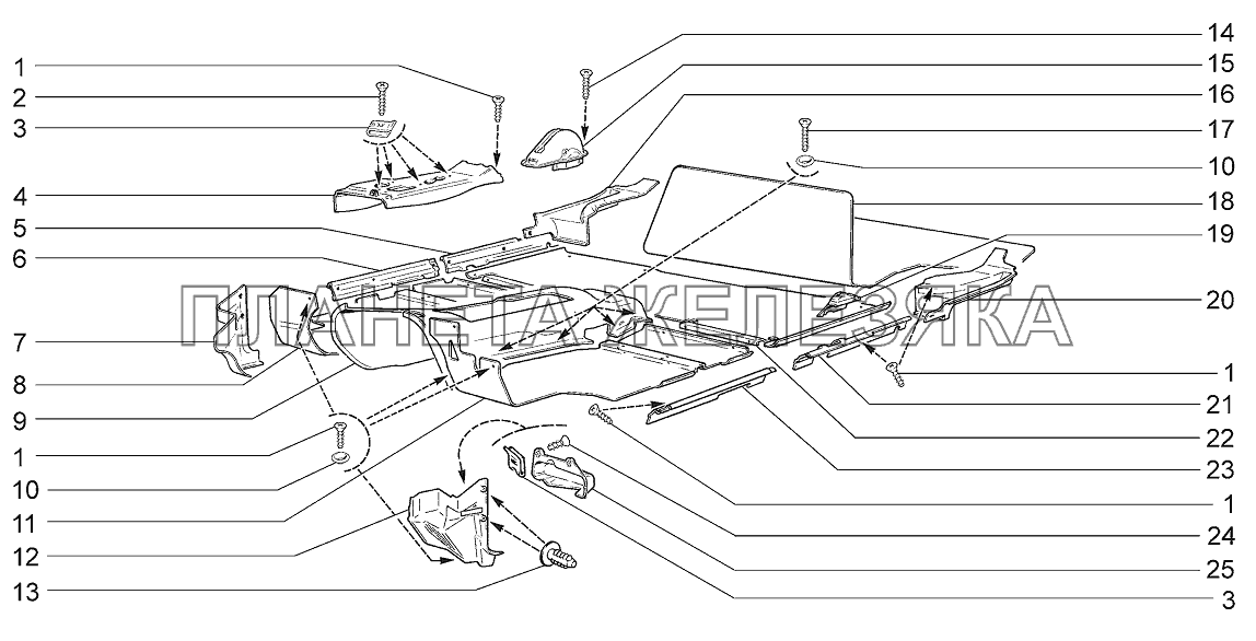 Коврики LADA 4x4 M