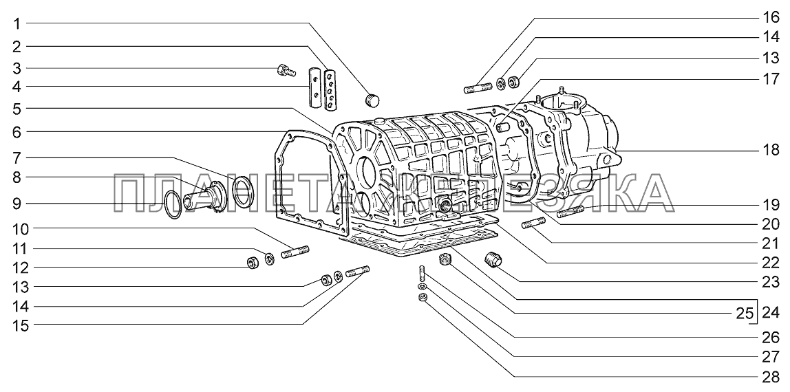 Коробка передач LADA 4x4 M