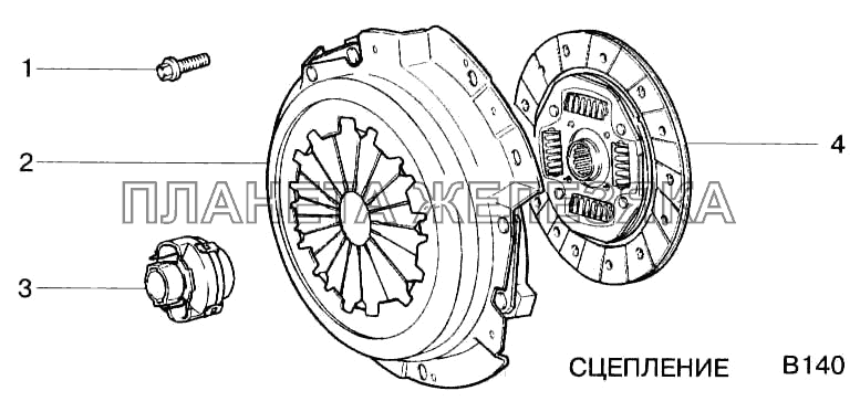 Сцепление ВАЗ-2123