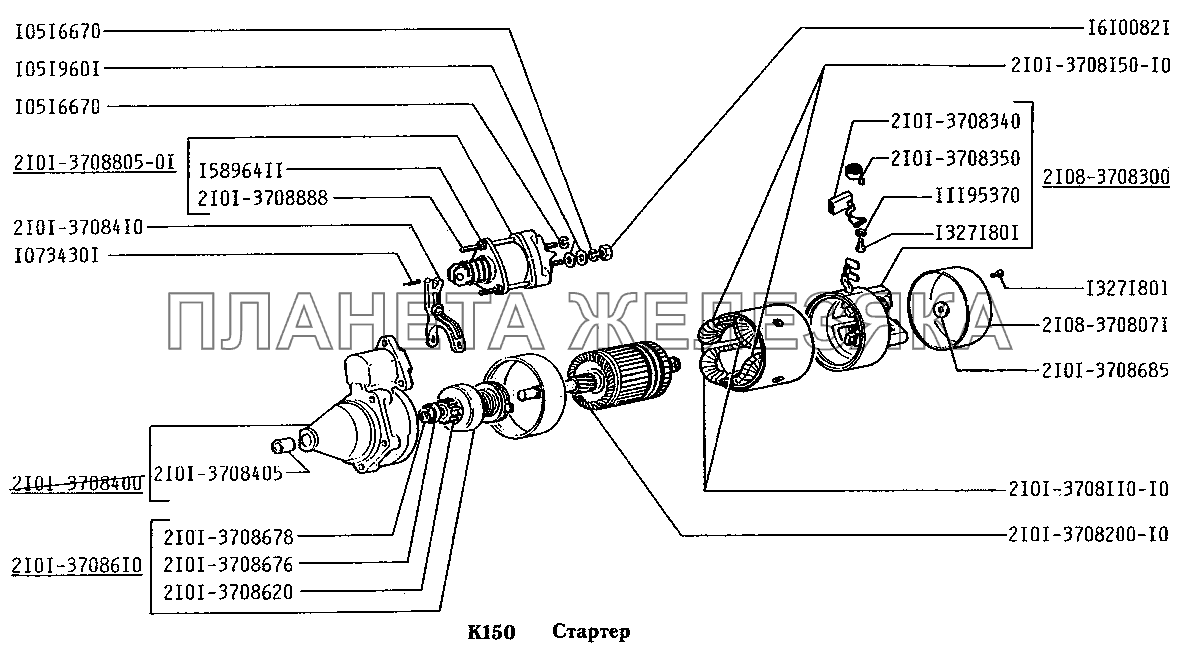 Стартер ВАЗ-2131