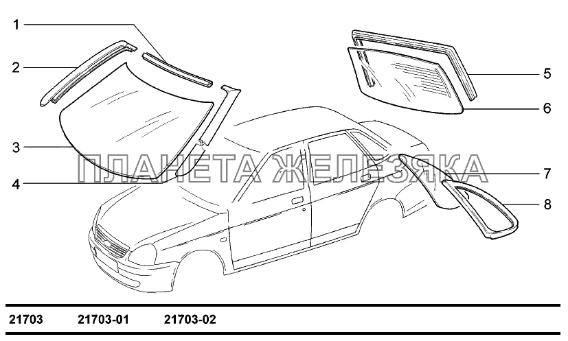 Окна ВАЗ-2170 