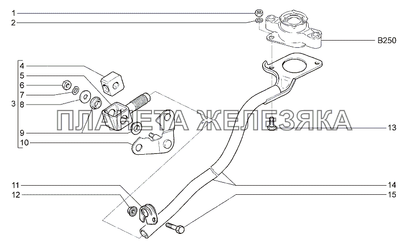 Тяга реактивная Lada Granta-2190