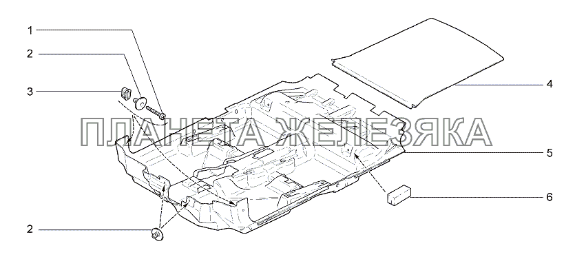 Коврики Lada Granta-2190