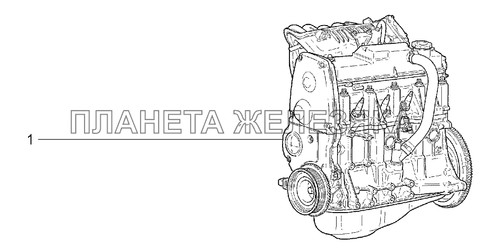 Двигатель Lada Kalina 2192, 2194