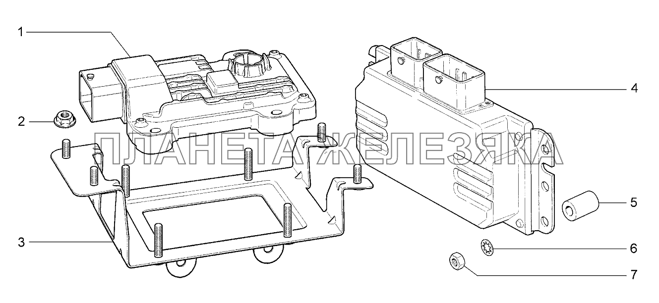 Контроллеры Lada Kalina 2192, 2194