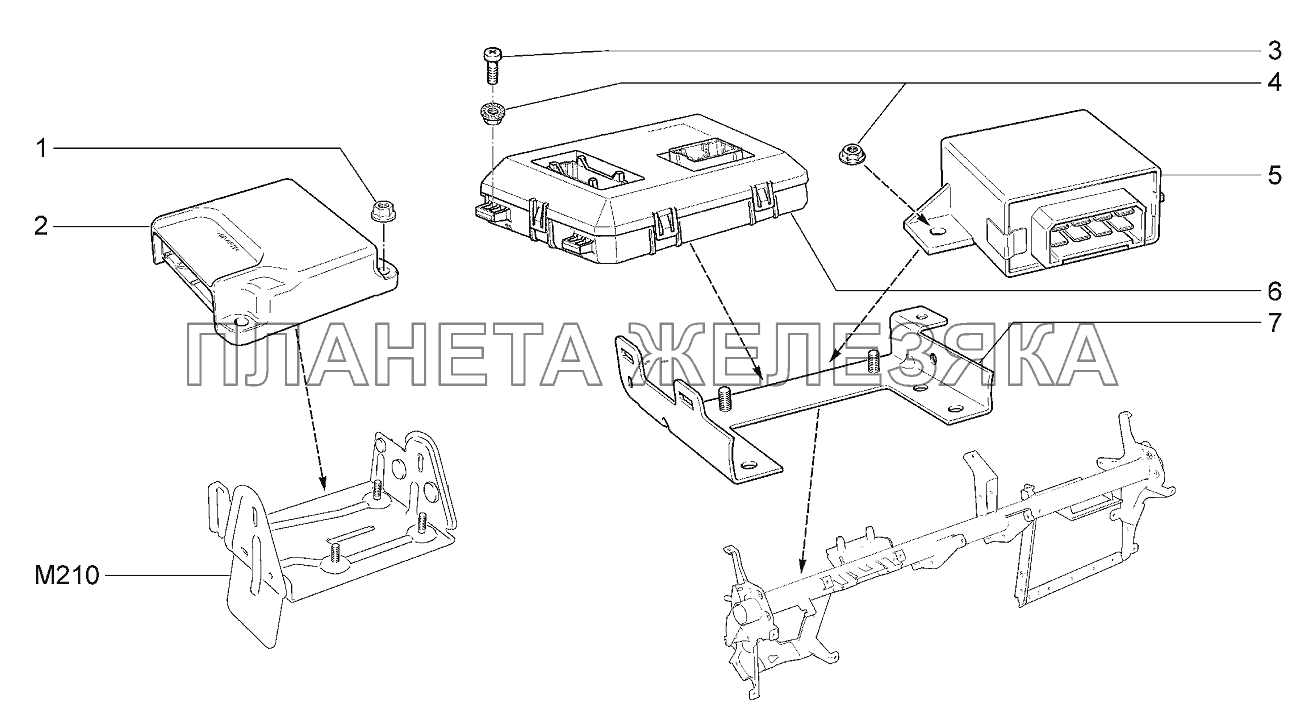 Блоки электронные Lada Kalina 2192, 2194