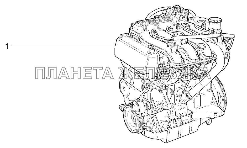 Двигатель Lada Kalina 2192, 2194