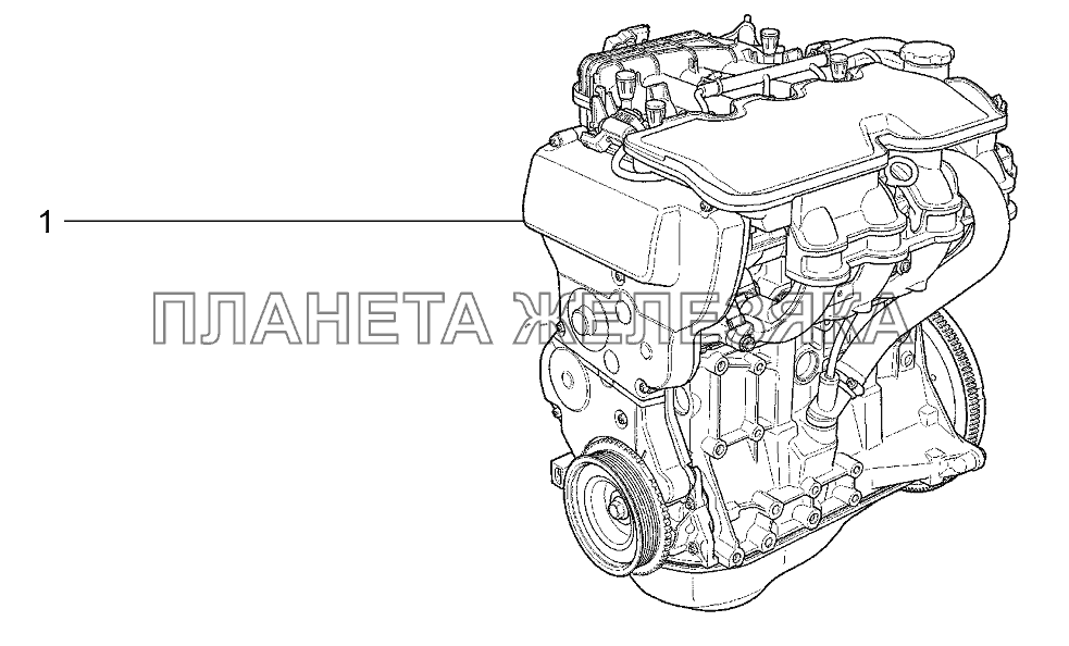Двигатель Lada Kalina 2192, 2194