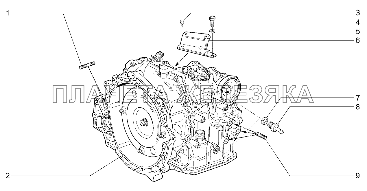 Автоматическая коробка передач Lada Kalina 2192, 2194