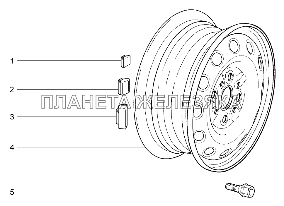 Колеса Lada Kalina 2192, 2194