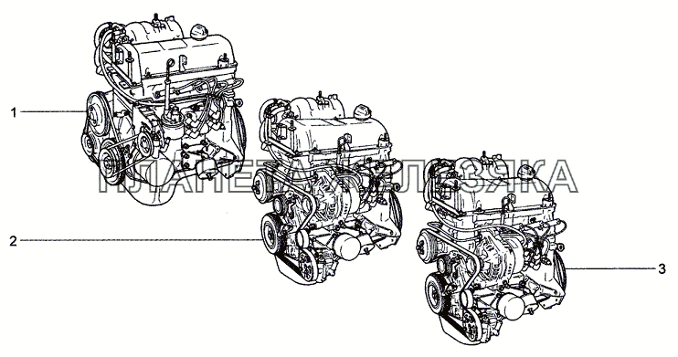 Двигатель Chevrolet Niva 1.7