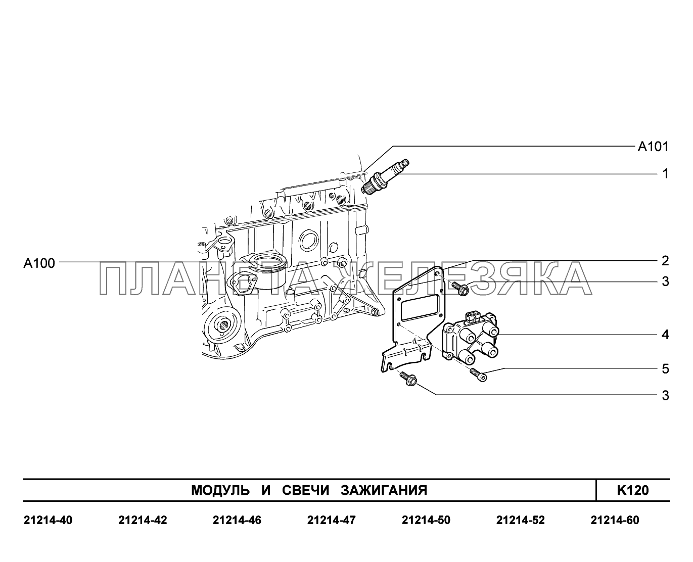 порядок зажигания 21214