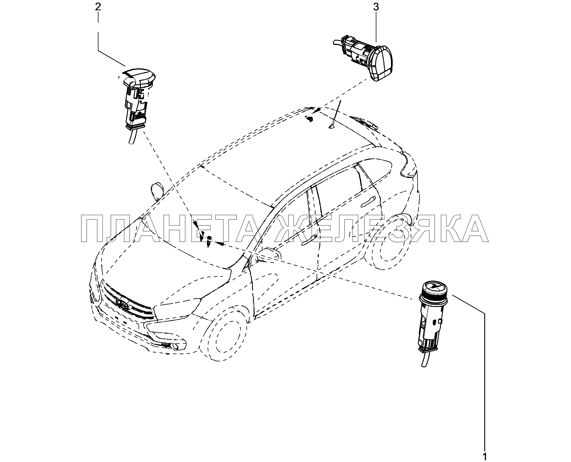 843010. Прикуриватель Lada Xray