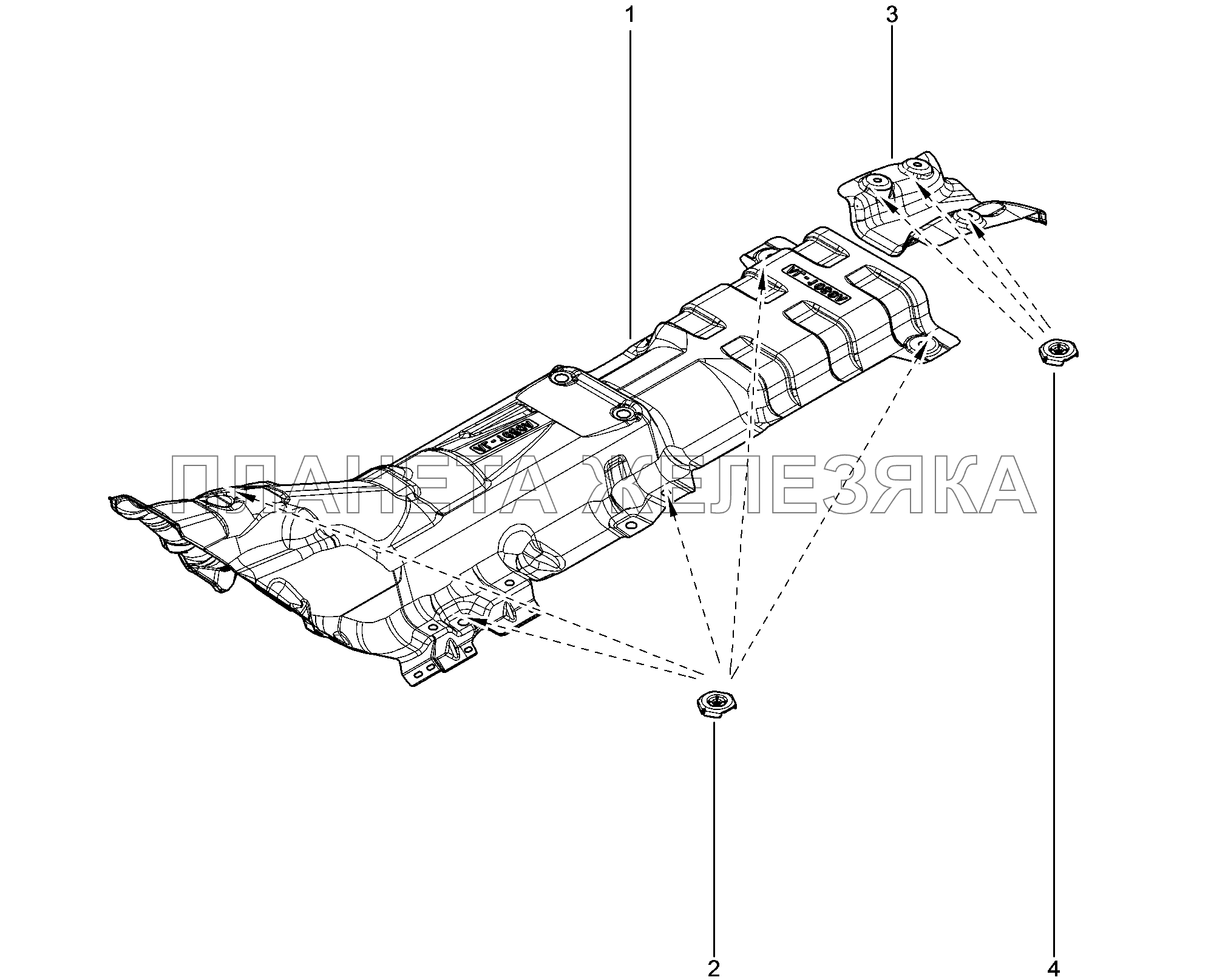 195410. Термозащита Lada Xray