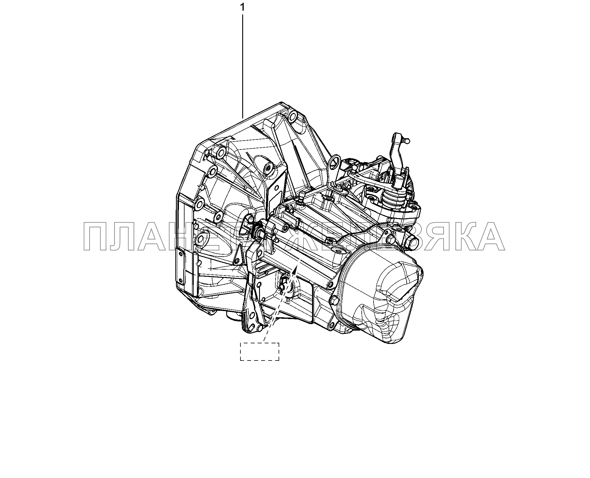210310-1599228 Коробка передач Lada Xray