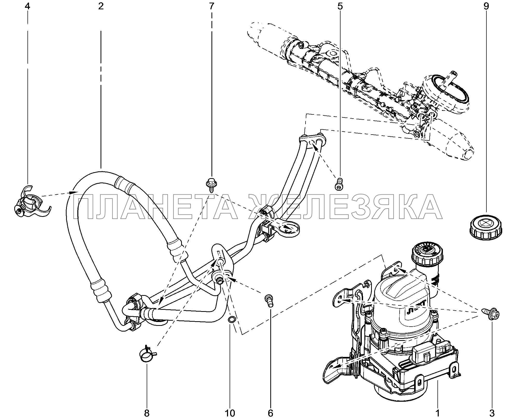 363011. ЭГУР Lada Xray