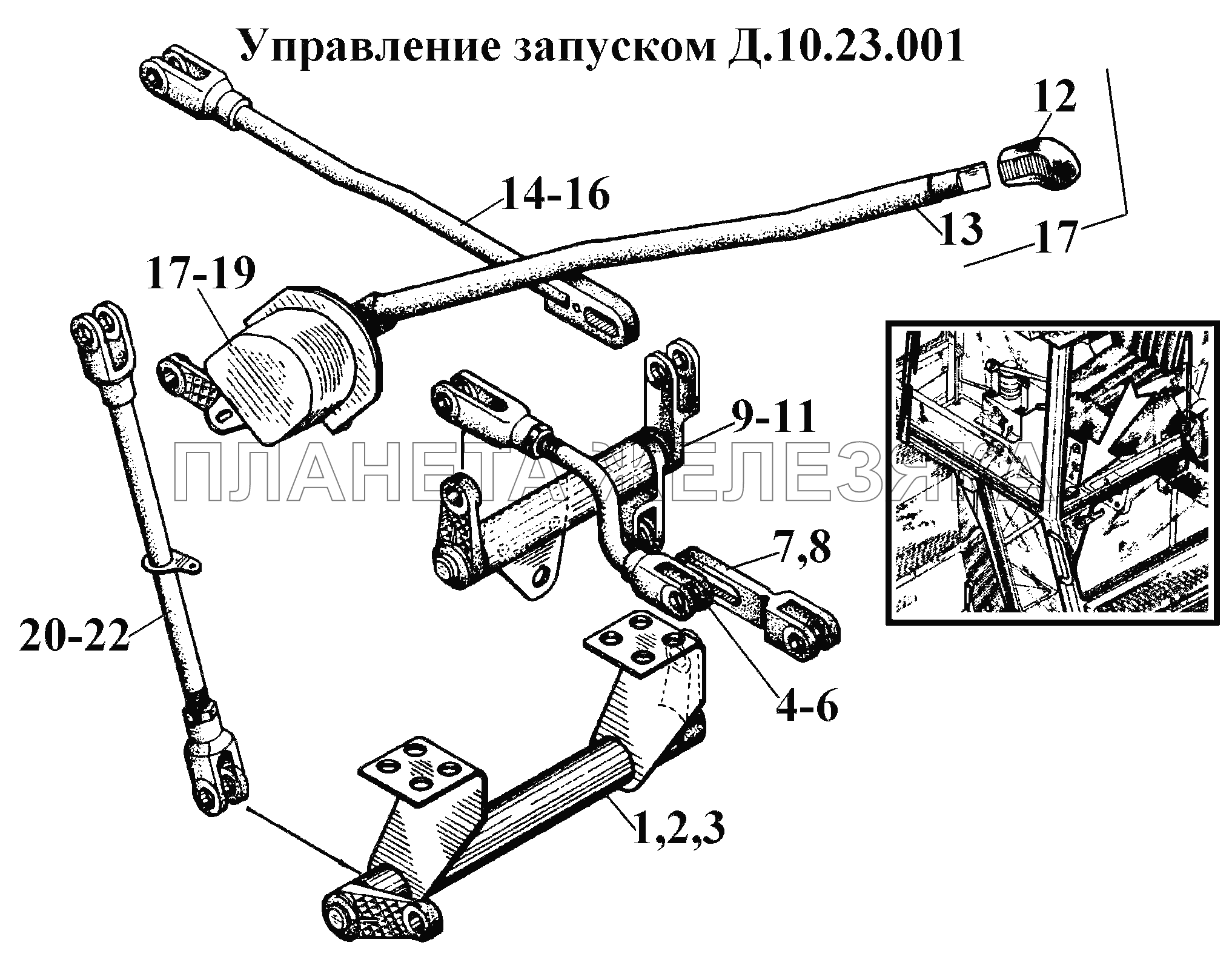 Управление запуском Д.10.23.001 (2) ВТ-100Д