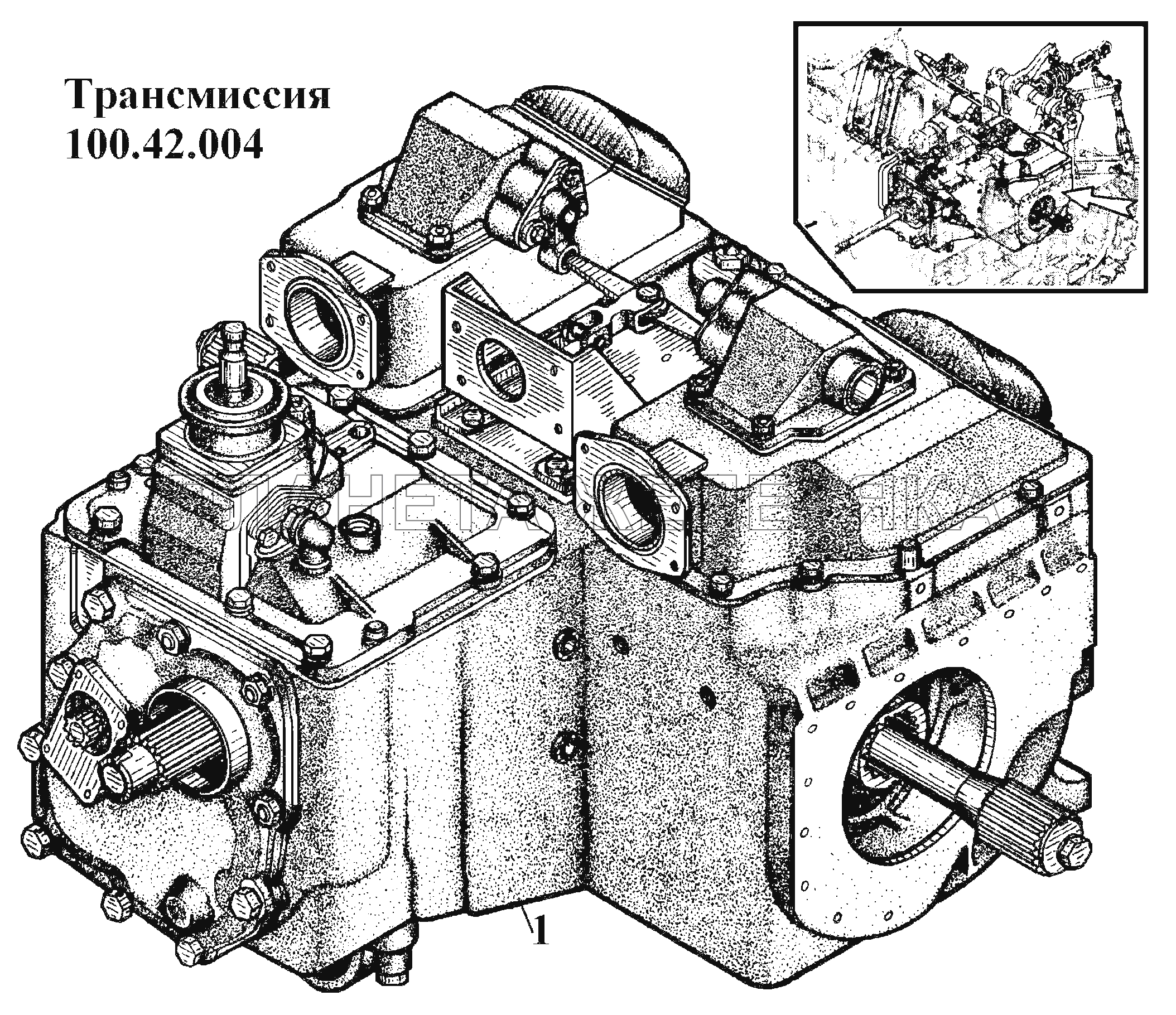 Трансмиссия ВТ-100Д