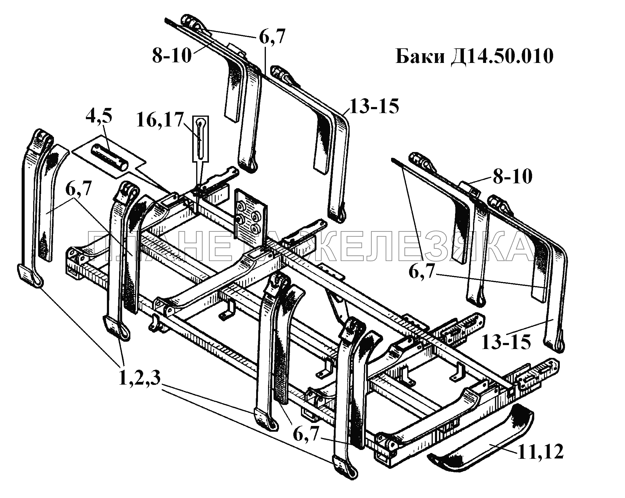 Баки Д14.50.010 (2) ВТ-100Д