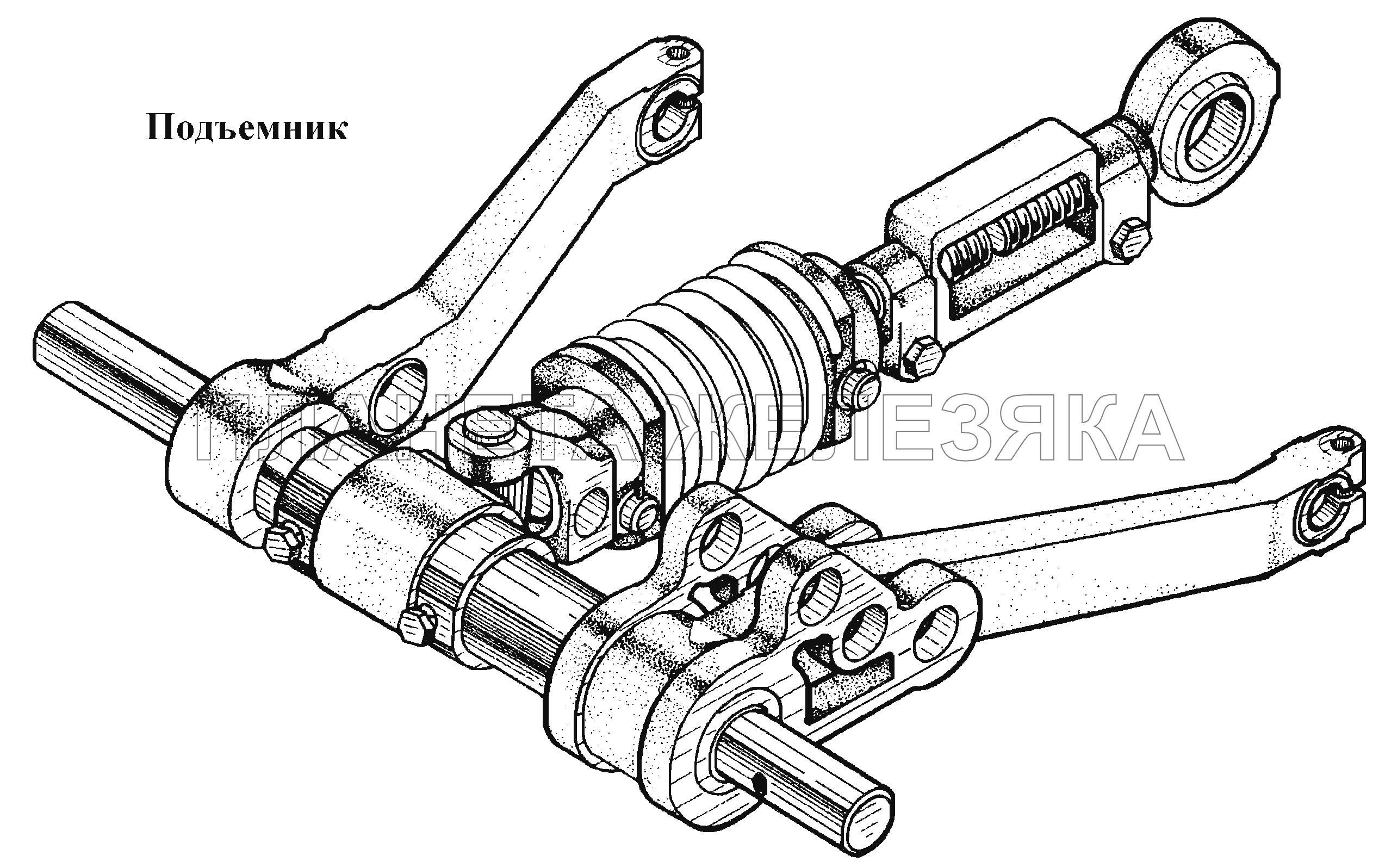 Подъемник (2) ВТ-100Д