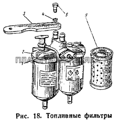 Топливные фильтры ДТ-75М