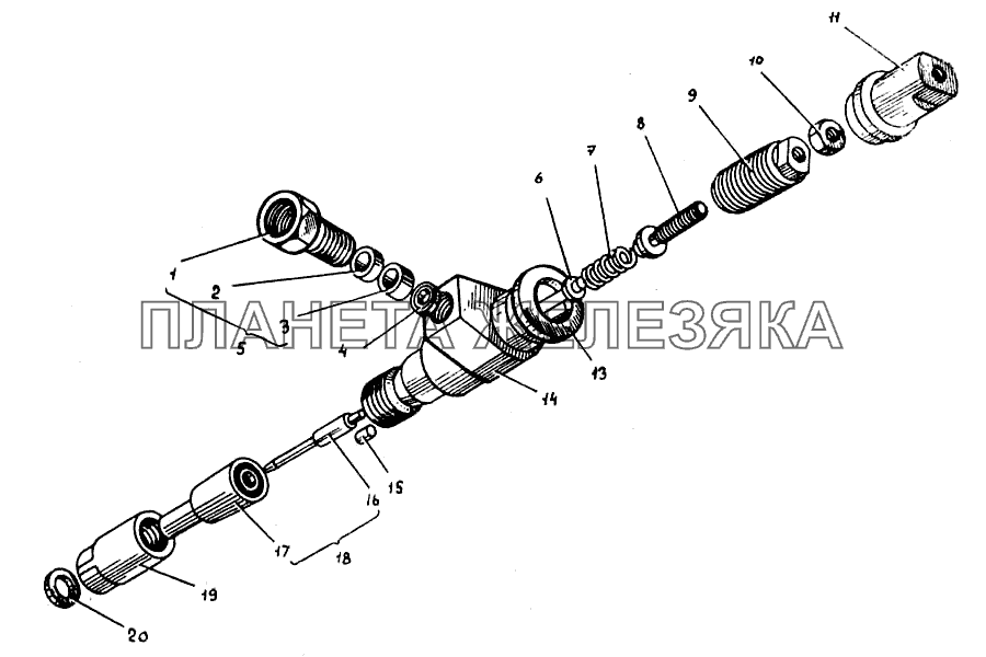 Форсунка ДТ-75МВ