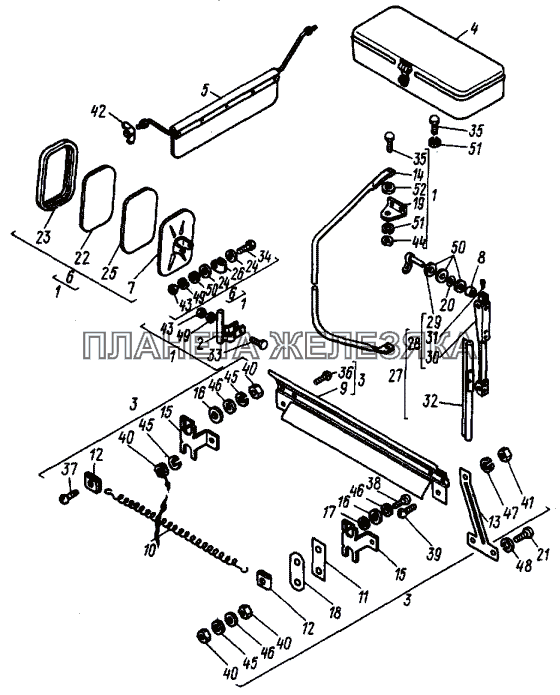 Оборудование кабины Т-30A-80