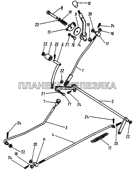 Управление двигателем Т-30A-80