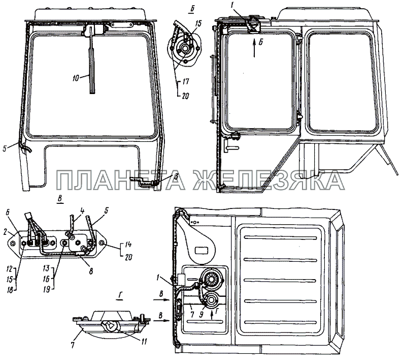 Монтаж электрооборудования Т-30A-80