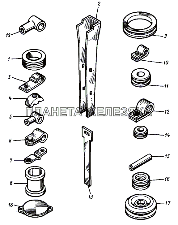 Детали электрооборудования Т-30A-80