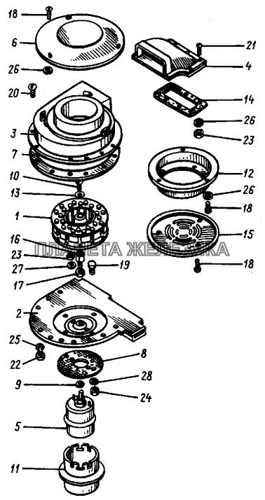 Вентиляция кабины Т-30A-80