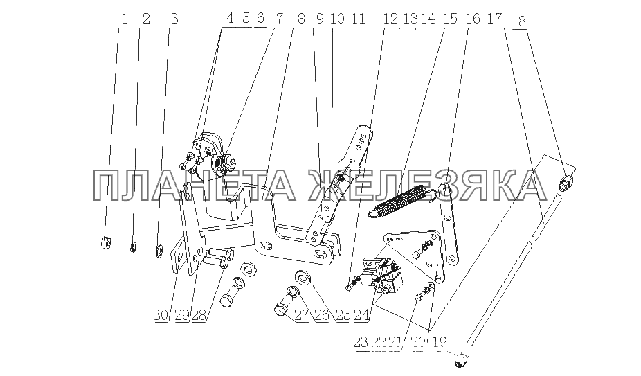 G4599-1130000 Детали ТНВД в сборе YC6G240-20 (G52MA) G4599-1130000 Детали ТНВД в сборе YC6G240-20 (G52MA)