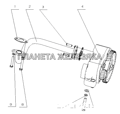 L30YA-1011000 Масляный насос в сборе YC6L350-20 (L30JA) L30YA-1011000 Масляный насос в сборе YC6L350-20 (L30JA)