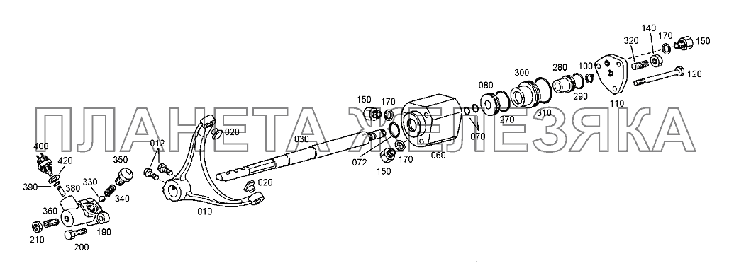GEARSHIFT SYST. VG-1600-300 (без КОМ) GEARSHIFT SYST. VG-1600-300 (без КОМ)