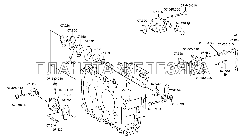 GEAR SHIFT SHAFT 0091107289 КПП ZF 8S-1350 GEAR SHIFT SHAFT 0091107289 КПП ZF 8S-1350