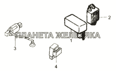 Электрооборудование Двигатель 1P39QMB Электрооборудование Двигатель 1P39QMB