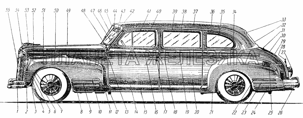 Кузов закрытый ЗИС-110 Кузов закрытый ЗИС-110