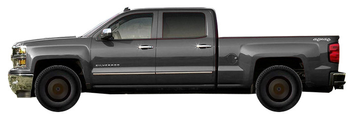 Диски на CHEVROLET Silverado Exttended Cab 4d (2006 - 2016)