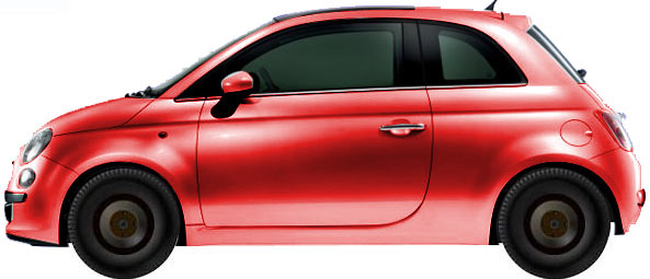 Диски на FIAT 500С 0.9 TwinAir 2009