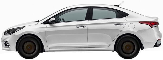 Диски на HYUNDAI Solaris 1.4 MPI 2017
