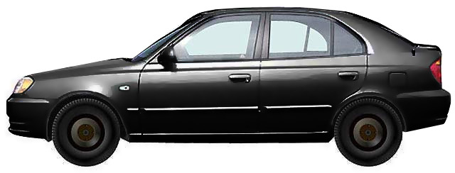 Диски на HYUNDAI Accent Tagaz LC Sedan (2001 - 2012)