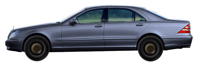 Диски на MERCEDES S-Klasse 500 4Matic 1998