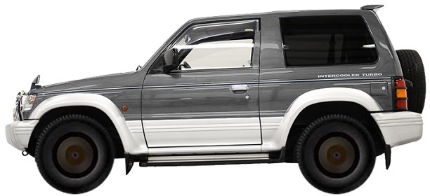 Диски на MITSUBISHI Pajero II SUV 3d V20 (1991 - 1999)