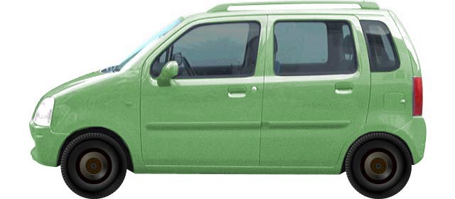 Диски на OPEL Agila H00 (2000 - 2007)