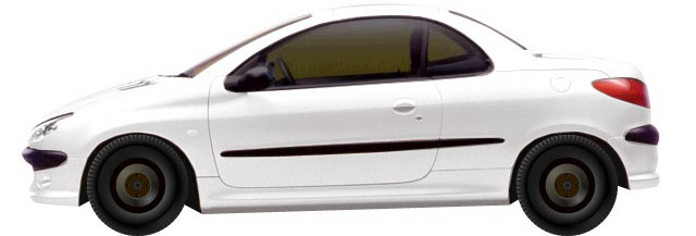Диски на PEUGEOT 206 2D Cabrio (2000 - 2007)