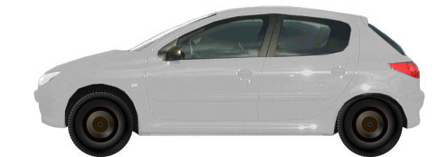 Диски на PEUGEOT 206 2.0 HDi 1998